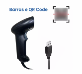 Leitor De Codigo Barras Com Fio 1D E 2D Qr Code KNUP KP-LE705