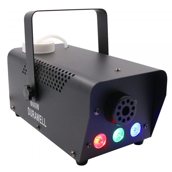 Máquina de Fumaça Com Controle e Led Rgb 110V 600W Durawell XH-600W 110V