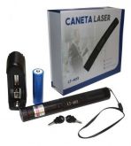 Caneta Laser Para Reuniões Estudos Apresentações Verde Longo Alcance recarregável LUATEK-LT-403