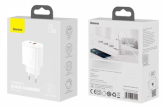 Fonte Carregador de Parede Compact Quick Charger USB+TYPE-C PD20W Baseus CCCP20UE / CCXJ000002