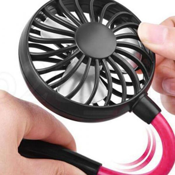 Ventilador Usb Bateria Lazer Esportes Mini Portatil Pendurar