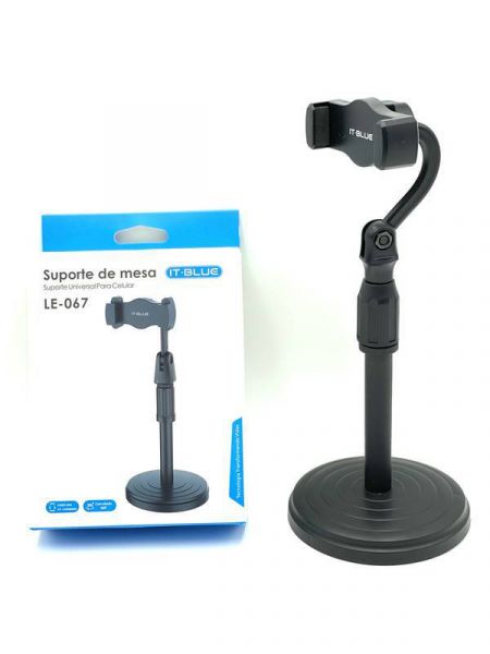 Suporte De Mesa Para Celular Portátil Selfie 360° IT-BLUE LE-067