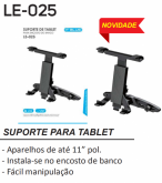 Suporte Veicular de tablete para encosto de cabeça Lelong LE-025