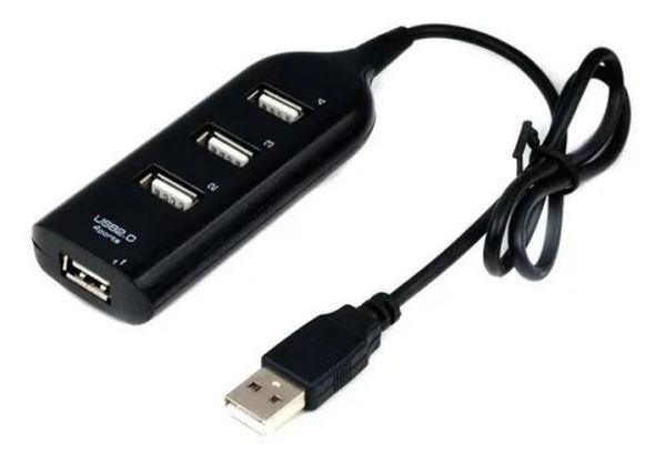 Hub USB 2.0 com 4 portas Knup HB-T56