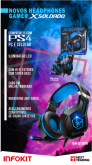 Fone Gamer Xsoldado  Celular Infokit GH-X1000